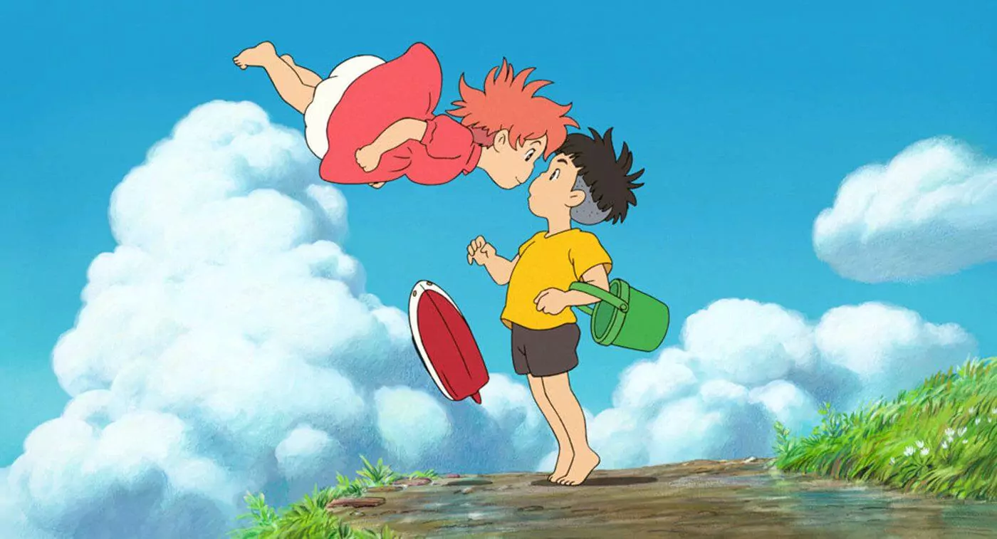 Ponyo sur la falaise